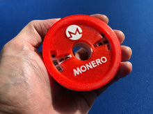 Load image into Gallery viewer, SphinxGadget Password Manager - Monero White on Red Inverse Edition